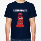 Классическая футболка Exterminate!
