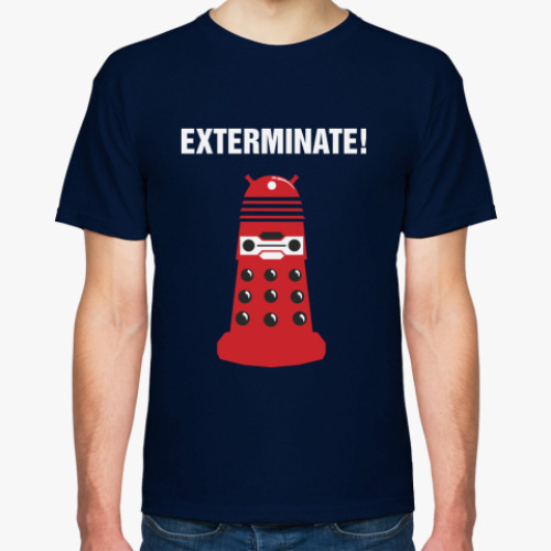 Футболка с принтом Exterminate!