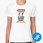 Женская спортивная футболка