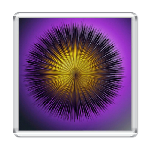 Магнит с принтом Абстракция