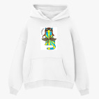 Толстовка худи оверсайз