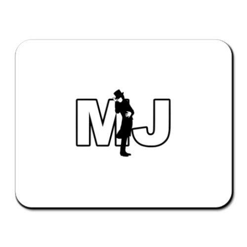 Коврик для мыши с принтом  'Letters&Man'