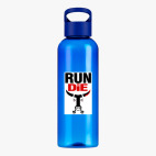 Прозрачная спортивная бутылка