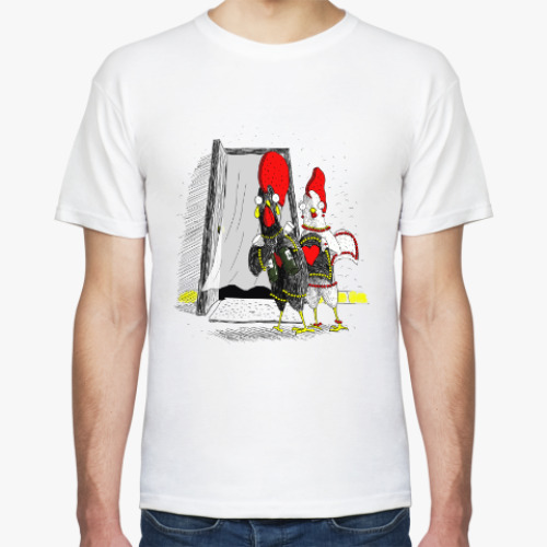 Футболка с принтом Португальский петух Барселуш