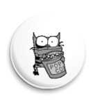 Котэ с попкорном