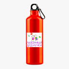 Металлическая бутылка 700 мл UV-DTF