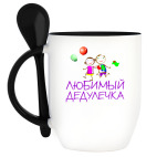 Кружка с ложкой