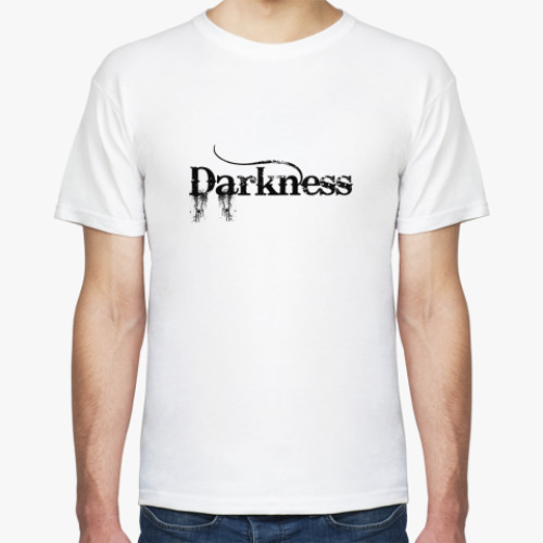 Футболка с принтом darkness