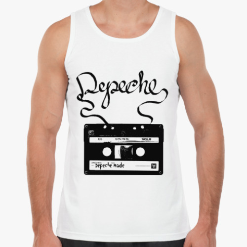 Майка с принтом  Depeche Mode