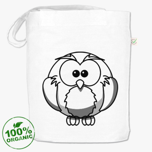 Сумка шоппер с принтом Сова, совушка, мудрые в городе