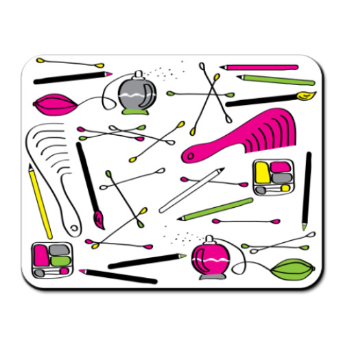 Коврик для мыши с принтом  'Kosmetic'