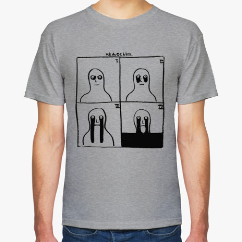 Футболка с принтом Недосып