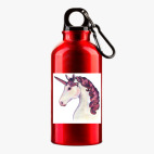 Металлическая бутылка 400 мл UV-DTF