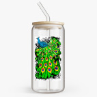 Банка с бамбуковой крышкой