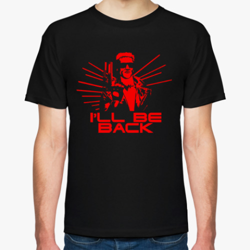 Футболка с принтом Терминатор
