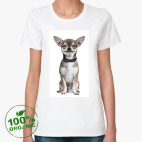 Женская футболка органик