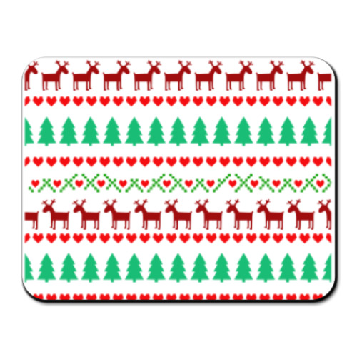 Коврик для мыши с принтом С новым годом!