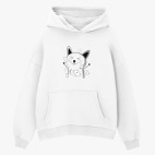 Толстовка худи оверсайз