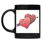 Кружка цветная UV-DTF