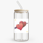 Банка с бамбуковой крышкой