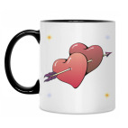 Кружка двухцветная