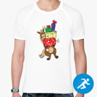 Мужская спортивная футболка