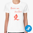 Женская спортивная футболка