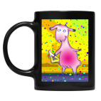 Кружка цветная UV-DTF