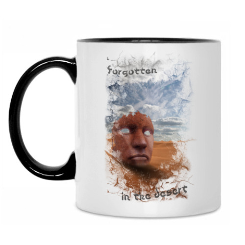 Кружка с принтом Забытый в пустыне
