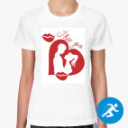 Женская спортивная футболка