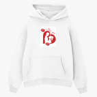 Толстовка худи оверсайз