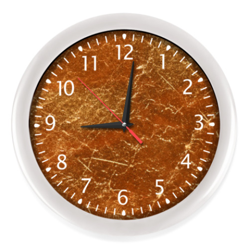 Настенные часы с принтом Текстура