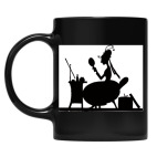 Кружка цветная UV-DTF