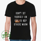 Мужская футболка органик