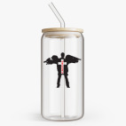 Банка с бамбуковой крышкой