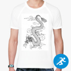 Мужская спортивная футболка