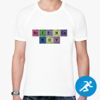 Мужская спортивная футболка