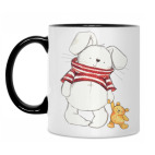 Кружка двухцветная