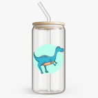 Банка с бамбуковой крышкой