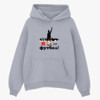 Толстовка худи оверсайз