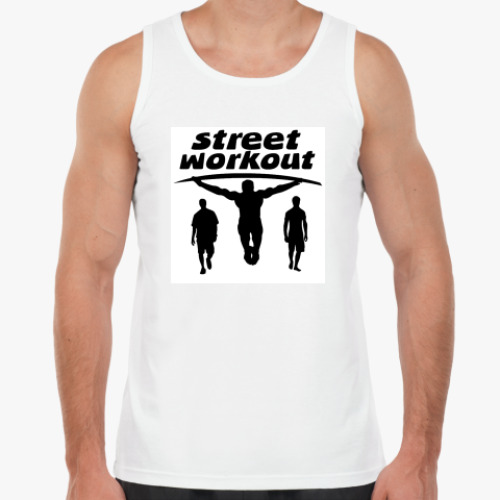 Майка с принтом  Street Workout