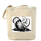 Холщовая сумка шоппер DJ