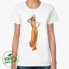 Женская футболка органик