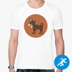 Мужская спортивная футболка