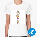 Женская спортивная футболка