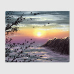 Пейзаж закат