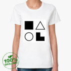 Женская футболка органик