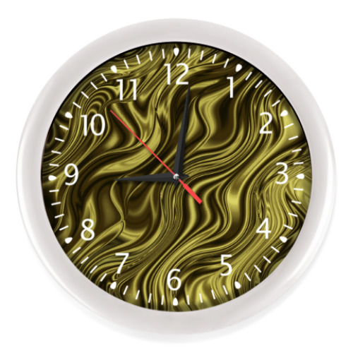 Настенные часы с принтом Текстура