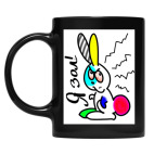 Кружка цветная UV-DTF