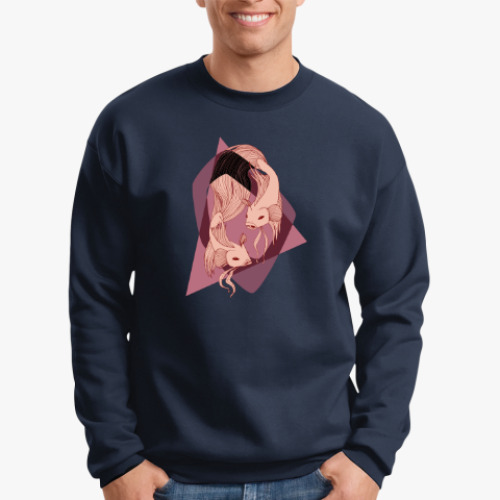 Свитшот с принтом Духовное единство